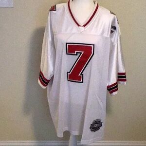 Vintage NYC football jersey size XL  no 7 plastic & stitched used great cond.